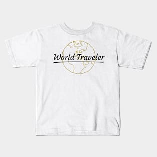 World Traveler Kids T-Shirt